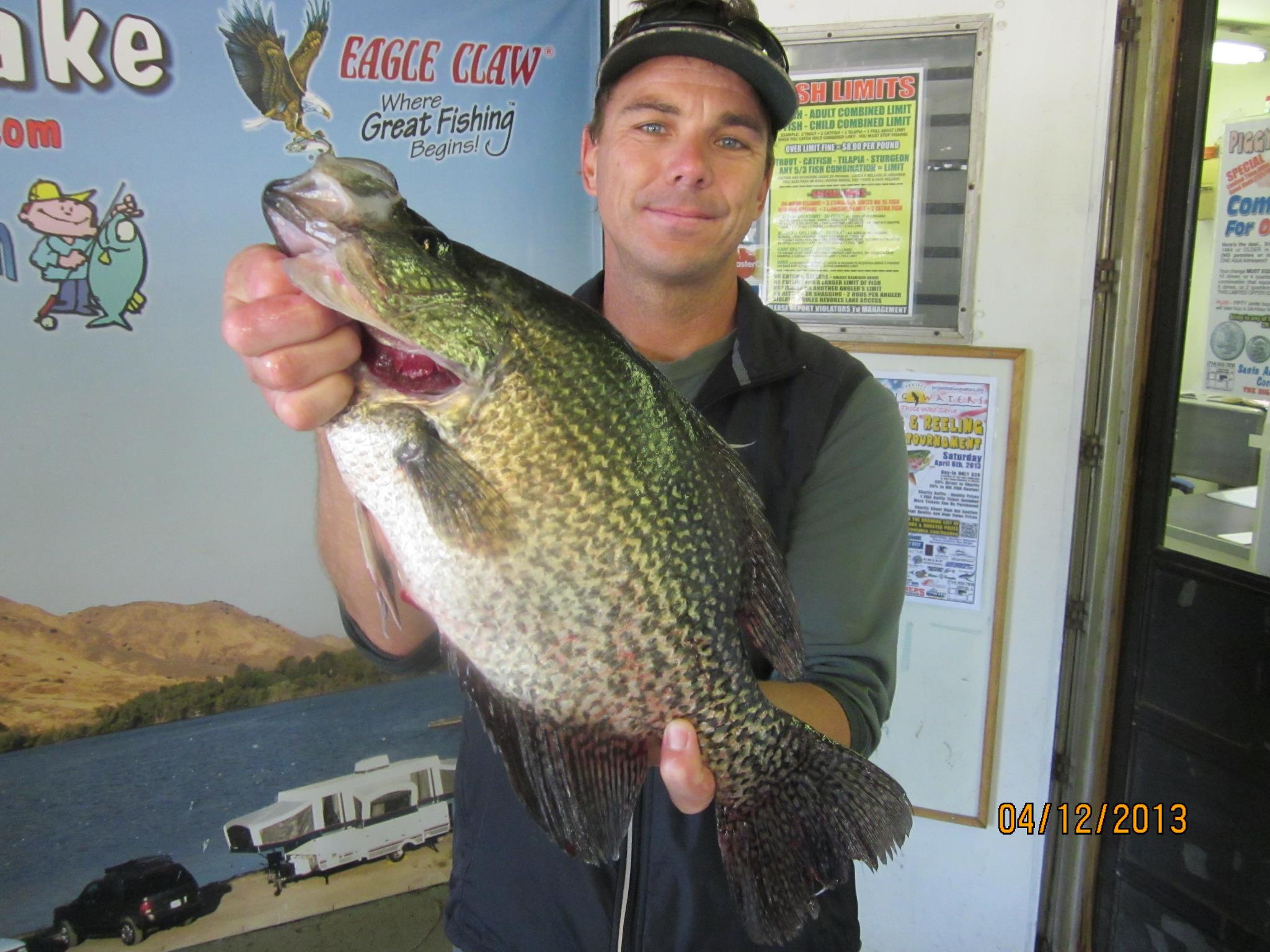 The fishing at Corona Lake was hightlighted by a 19-pound rainbow 