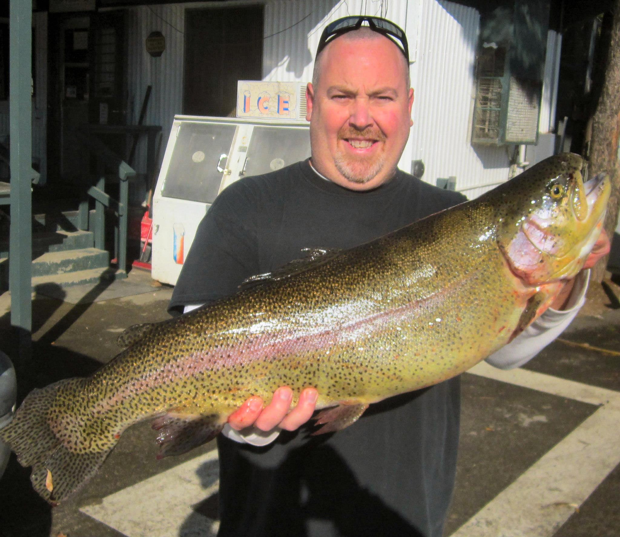 Victor Perez – 14 lb trout !!