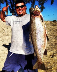 Andrew Navaro - 12 lb 8oz trout