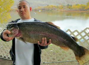 Trua Le - 14 pound trout !!