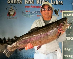 Bill with 19.8 lb trout !!