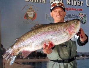David Rochin 16 pound trout