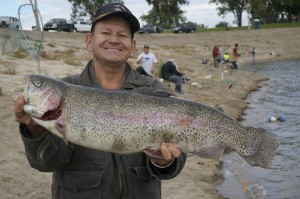 James Anderson - 14 pound 8 ounce trout - SARL