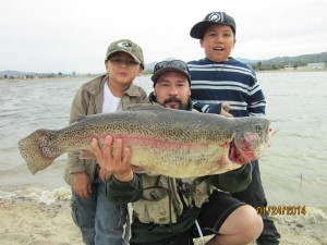 18 pound 7 ounce trout