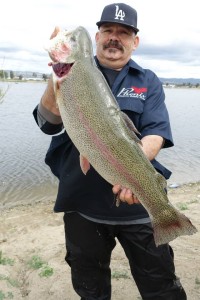 Adrian Pintor of N. Hollywood checked in a 14 pound 11 ounce trout using a jig