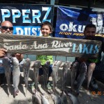 Jay Lamori with 15 catfish