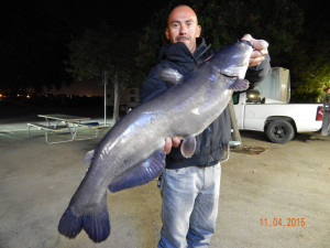 Ricardo Zepada of Santa Ana caught a 12 pounder-web