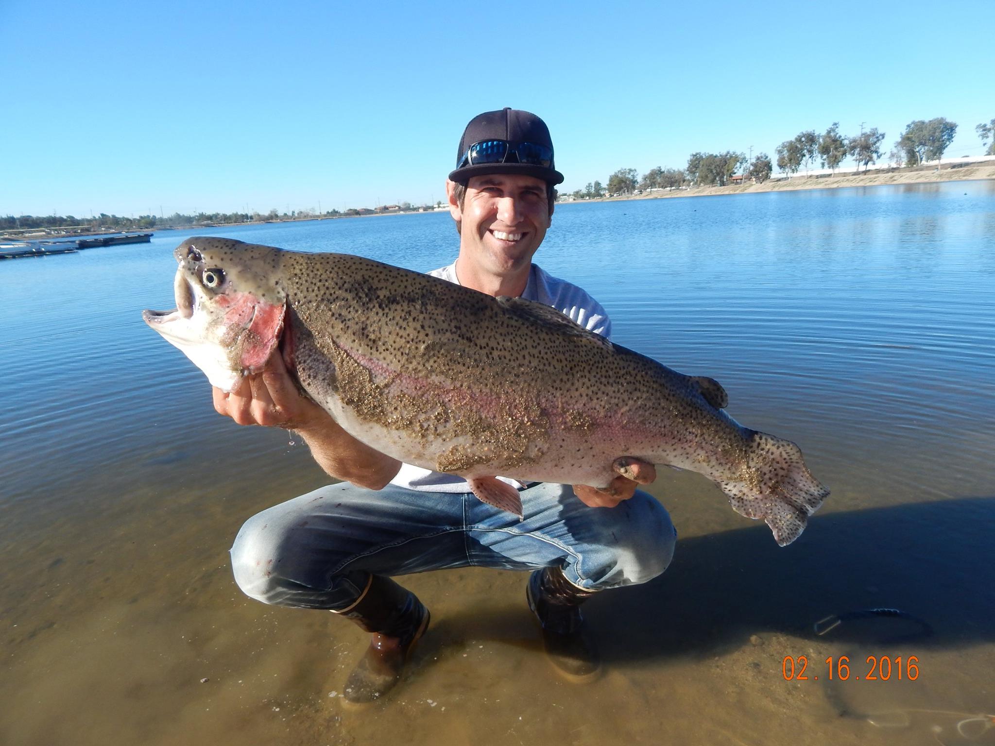 Patrick Sullivan of Tustin is back again – this time with a 15 pound 3 ounce trout