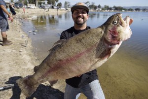 craig A with HUGE 17 pound trout