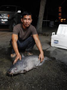 cho-vo-with-50-pound-catfish-caught-released-at-sarl