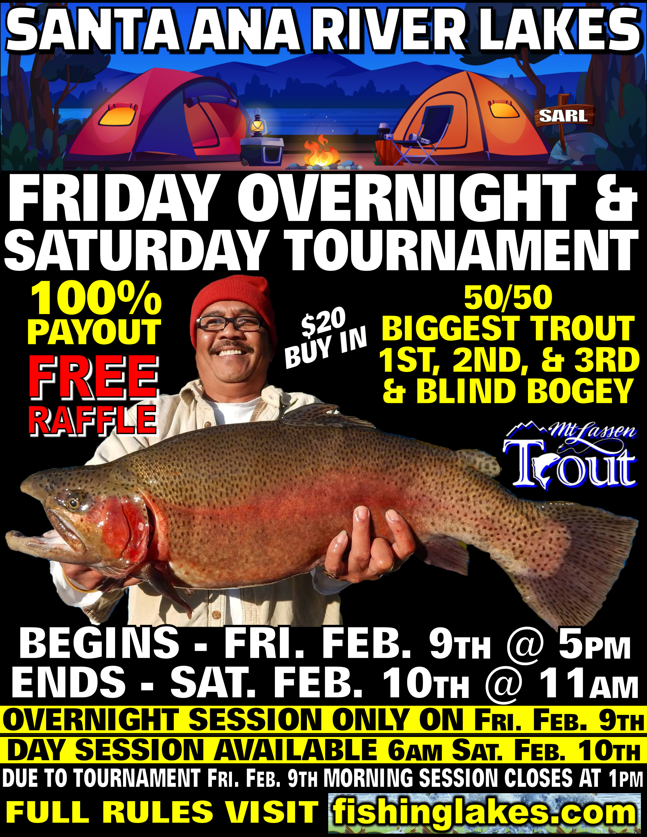 TROUT FISHING IN AMERICA Tickets, Saturday, October 12 2024